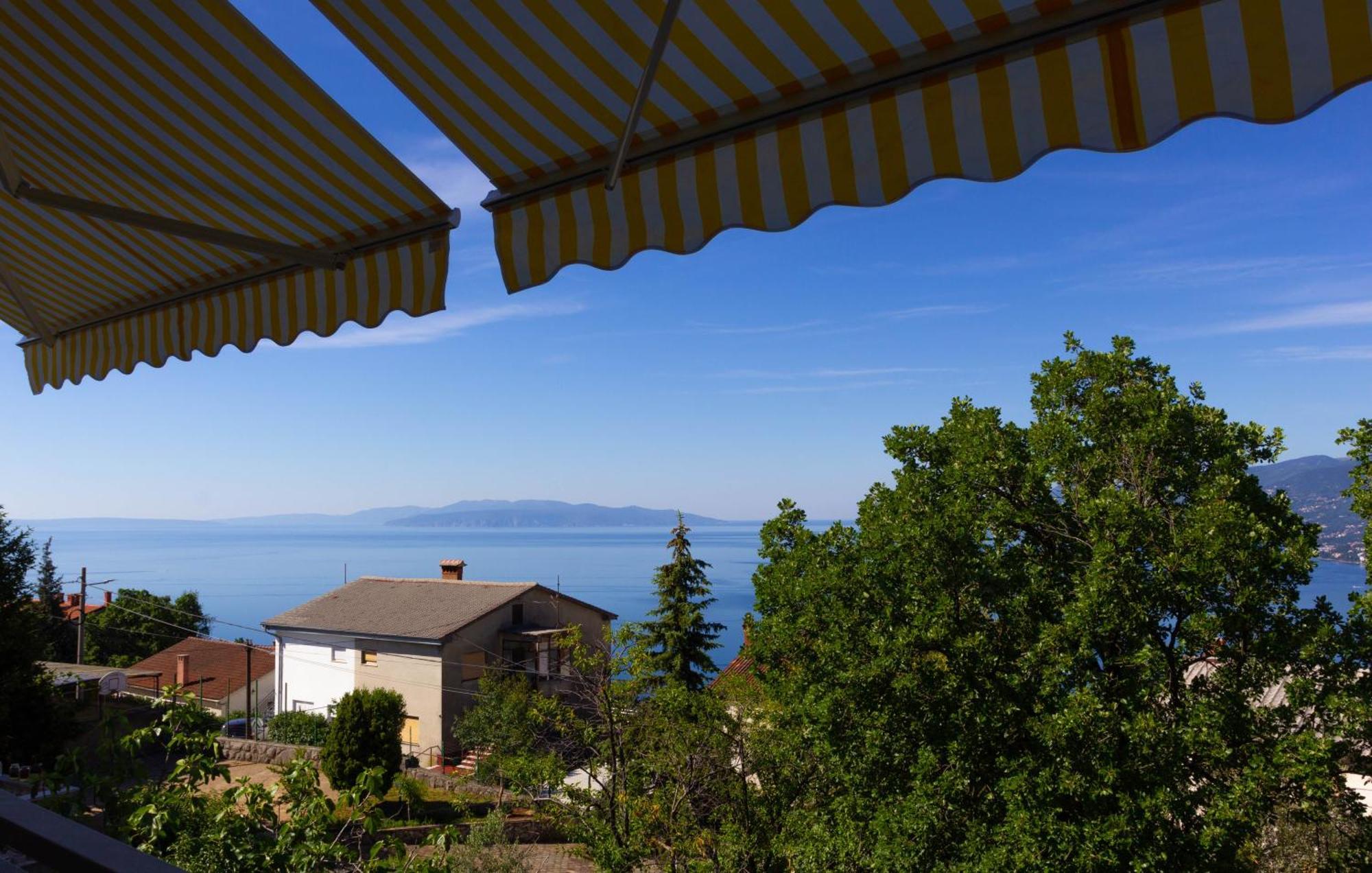 Sea View Retreat With 170Mbps Wifi And Sunny Balcony Apartamento Kastav Exterior foto